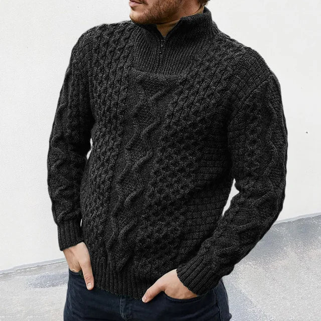 Luxury knitted sweater for men - KnitCraft