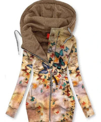 Dame Butterfly Art Cardigan – Alina