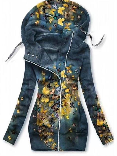 Dame Butterfly Art Cardigan – Alina