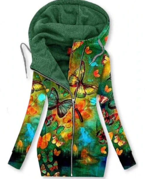 Dame Butterfly Art Cardigan – Alina