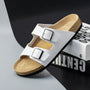 Luftige & Bequeme Herren Ledersandalen mit Verstellriemen – Matteo