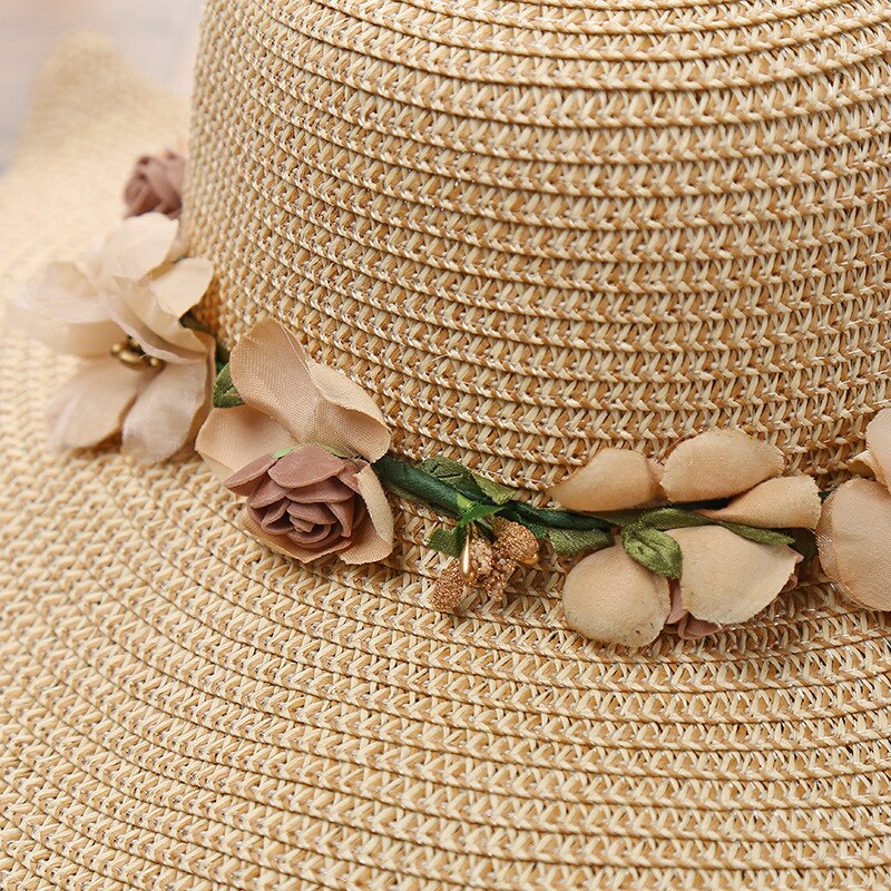 Sommerhut mit Blumenmuster – Liora
