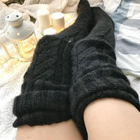 Women's Over-the-Knee Knit Socks – Aurora