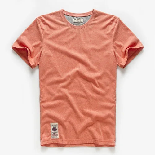 Classic cotton T-shirt with timeless look – Victor