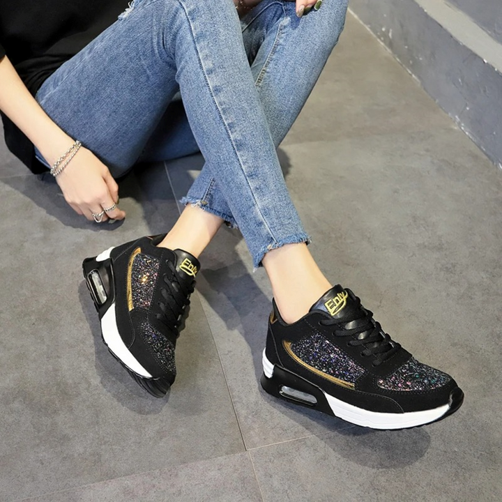 High-Top ortopediske damesneakers – ComfortStep