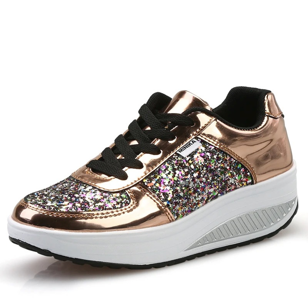 High-Top ortopediske damesneakers – ComfortStep