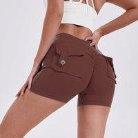 Hoch Taillierte Sportshorts - Sydney