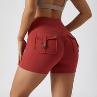 Hoch Taillierte Sportshorts - Sydney