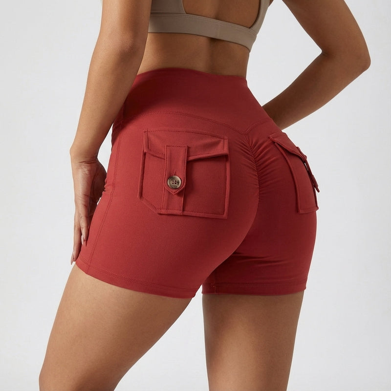 Hoch Taillierte Sportshorts - Sydney