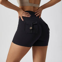 Hoch Taillierte Sportshorts - Sydney