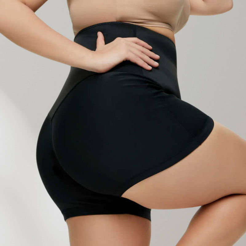 High-waisted sauna sweatpants with waist trainer - SweatSculpt
