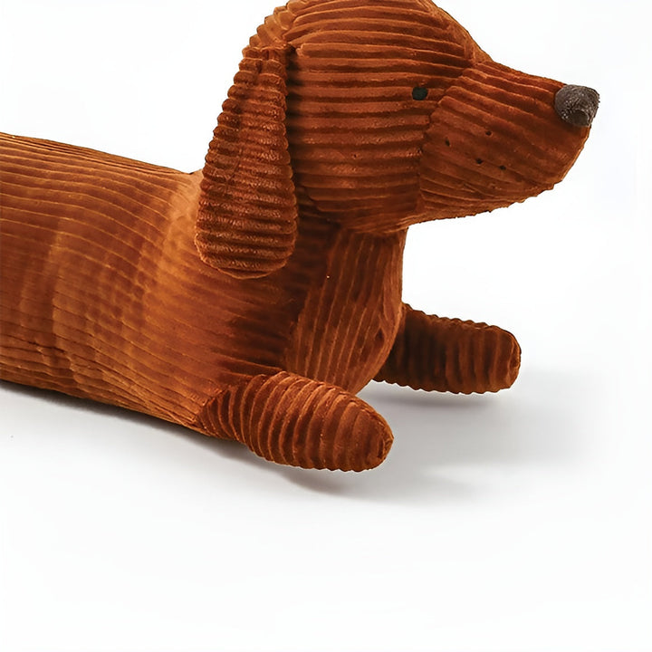 Plush Ergonomic Dachshund Pillow – DaxiRest
