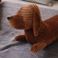 Plush Ergonomic Dachshund Pillow – DaxiRest