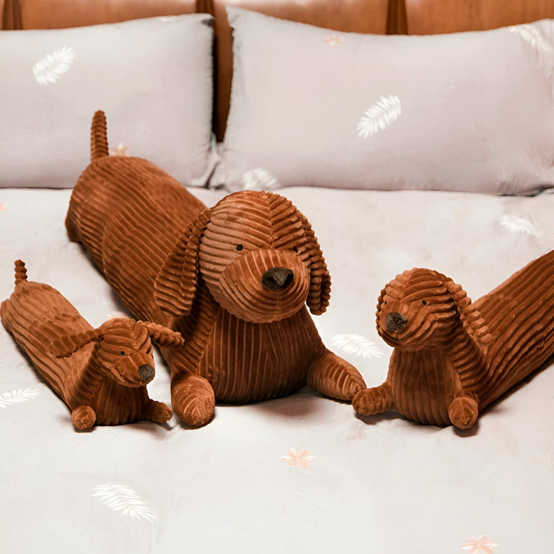 Plush Ergonomic Dachshund Pillow – DaxiRest