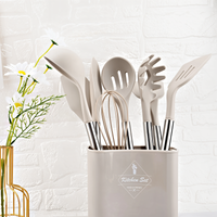 Set de utensilios de cocina de silicona de 12 piezas – Culinara Pro