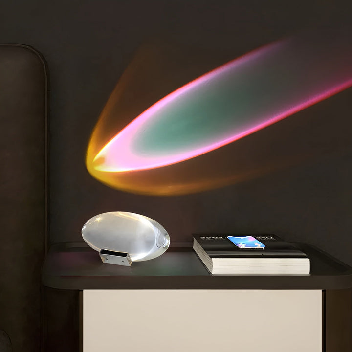 Prismatisk projektionslampe med LED – Lunara