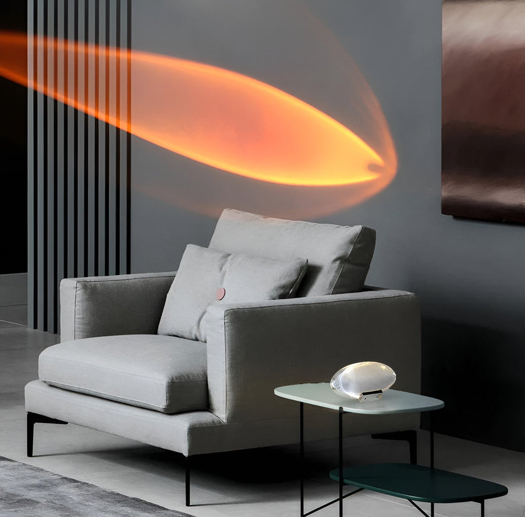 Prismatisk projektionslampe med LED – Lunara