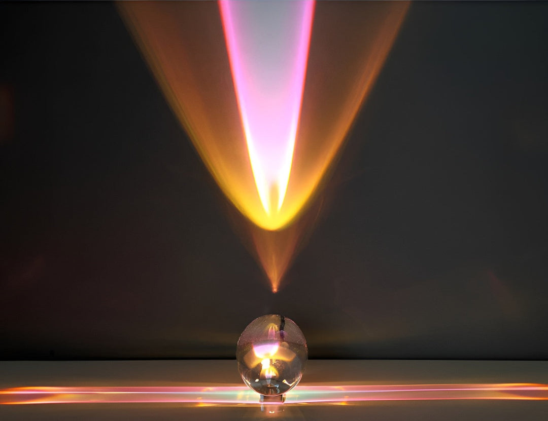 Prismatisk projektionslampe med LED – Lunara