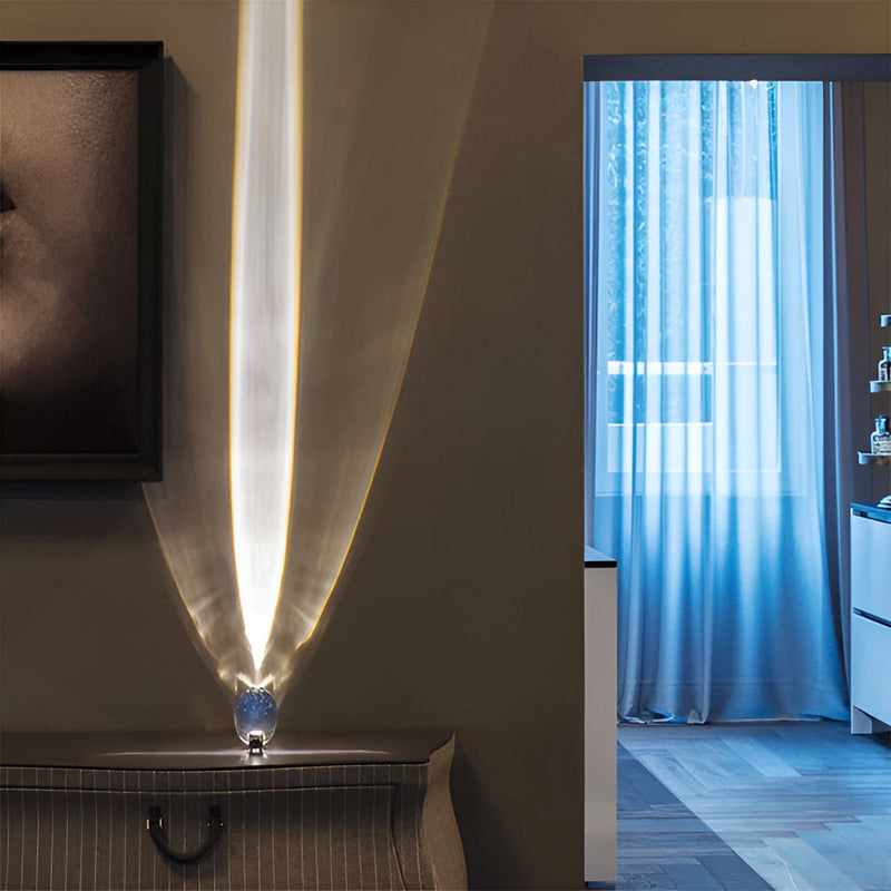 Prismatisk projektionslampe med LED – Lunara