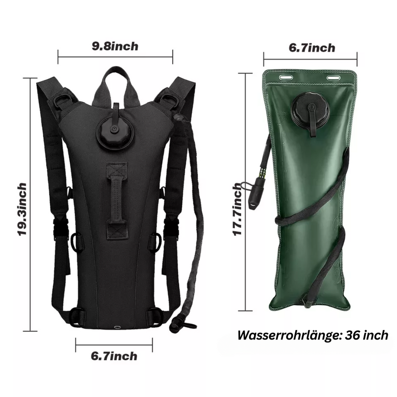 Vandrygsæk 3L – HydraPack