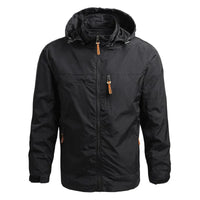 Waterproof men's jacket with hood - Julian