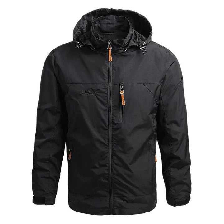 Waterproof men's jacket with hood - Julian
