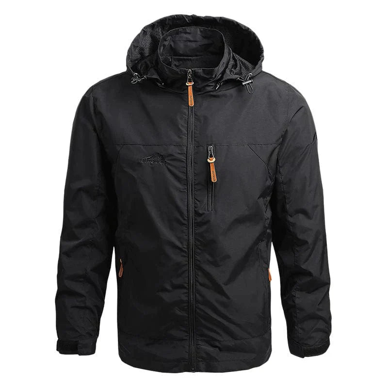Waterproof men's jacket with hood - Julian