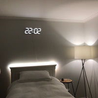 3D LED Wall Clock with Dimmable Light – Timora