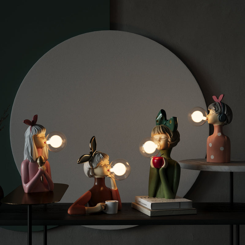 Handcrafted Table Lamp - CraftGlow