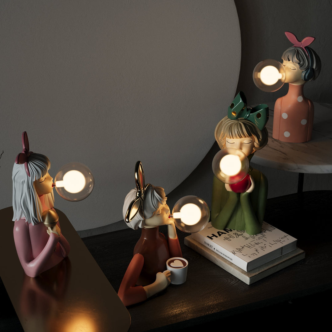 Handcrafted Table Lamp - CraftGlow