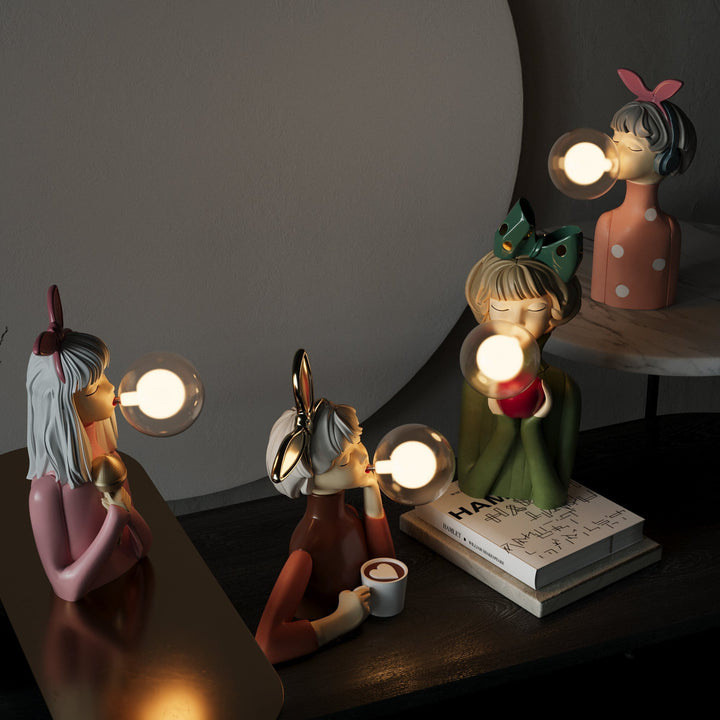 Handcrafted Table Lamp - CraftGlow