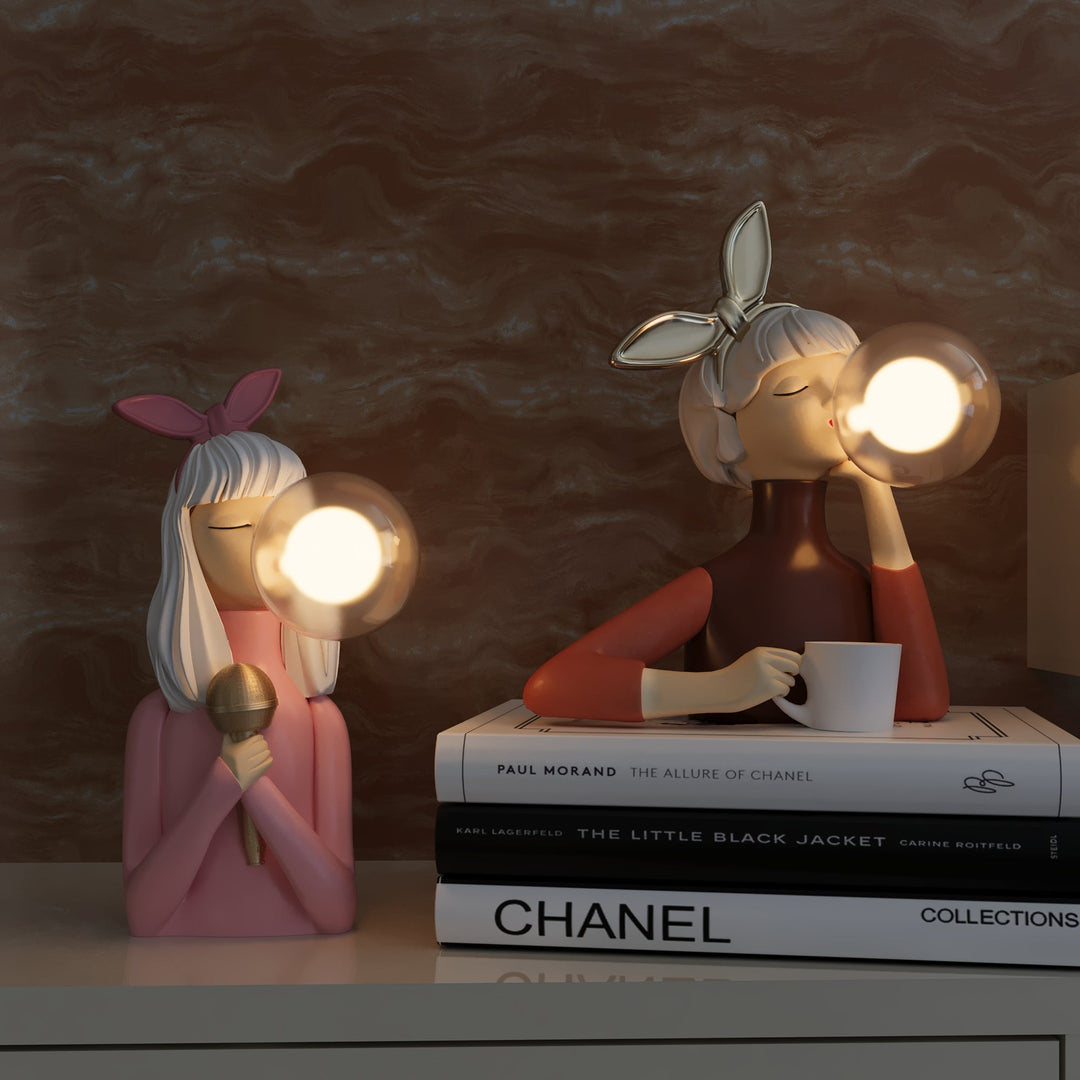 Handcrafted Table Lamp - CraftGlow