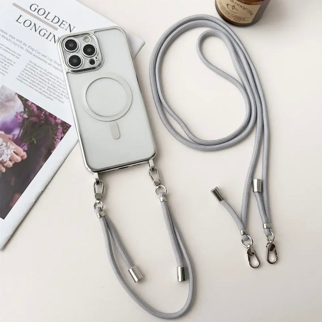 Funda colgante MagSafe para iPhone con correa de transporte – Halo (1+1 GRATIS)