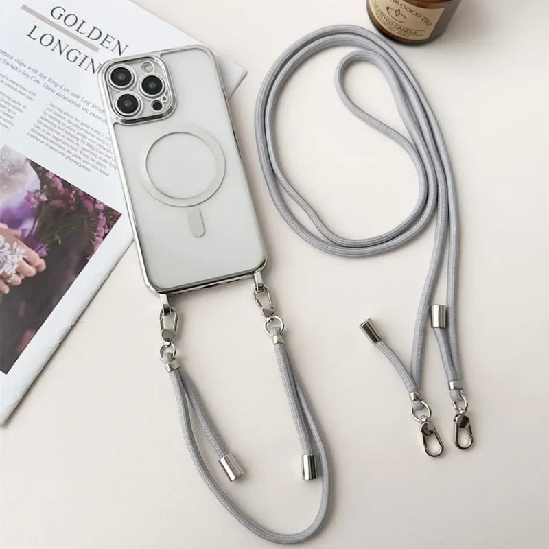 Funda colgante MagSafe para iPhone con correa de transporte – Halo (1+1 GRATIS)