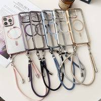 Funda colgante MagSafe para iPhone con correa de transporte – Halo (1+1 GRATIS)