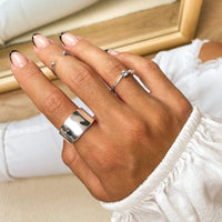 Solitaire zirkonia ring - Elena