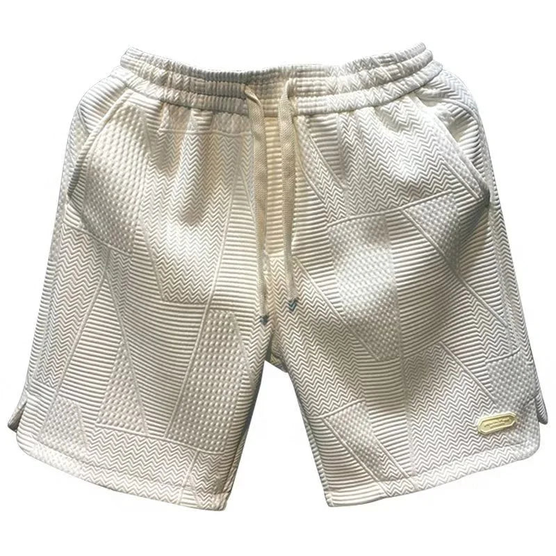 Herringbone Men's Shorts with Ice Silk Technology – Milo