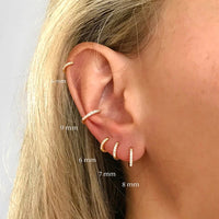 Pendientes pavé brillantes – Lumina