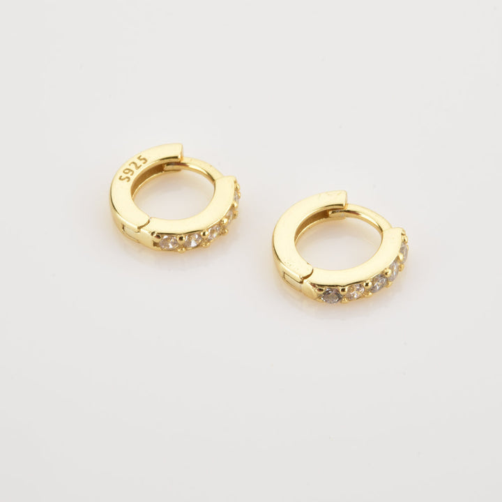 Pendientes pavé brillantes – Lumina