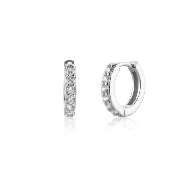 Pendientes pavé brillantes – Lumina