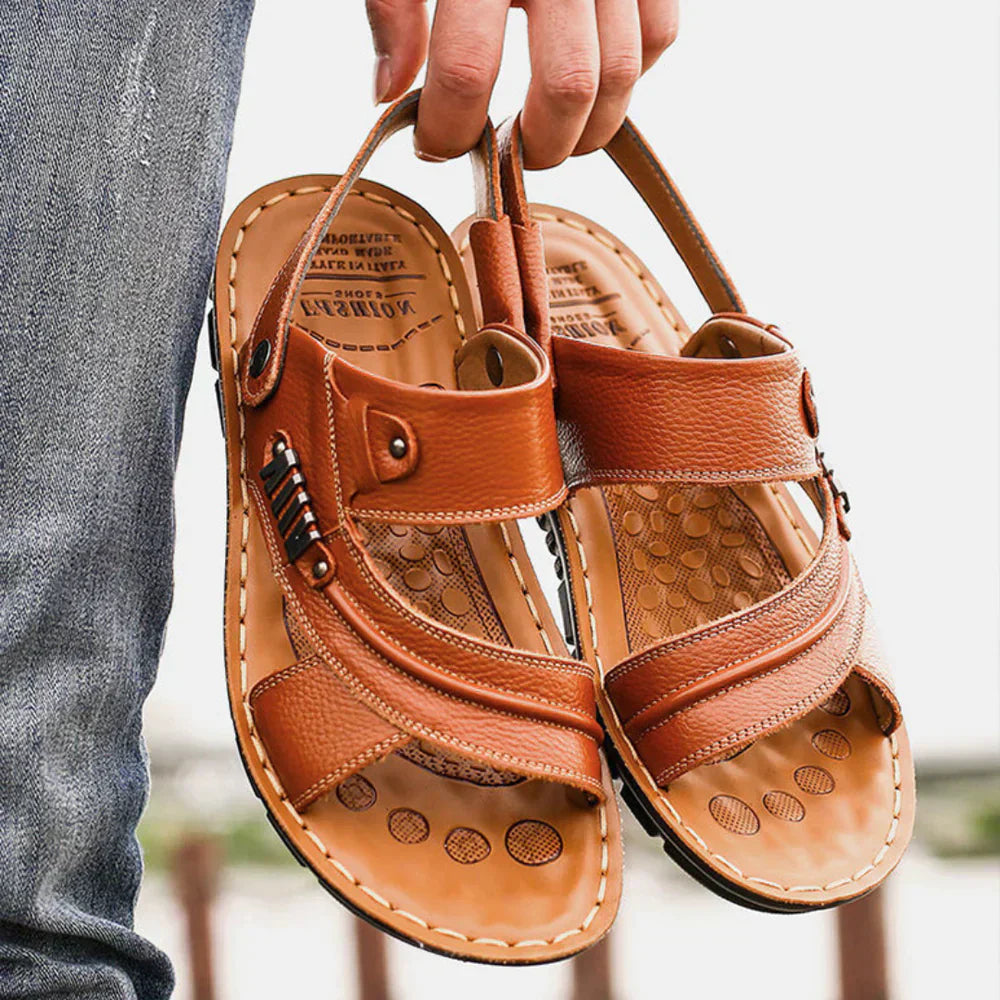 Orthopädische Komfortsandalen Herren – Bequem & Verstellbar – Henrik