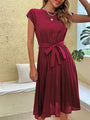 Sommerkleid mit kurzen Ärmeln – Amara
