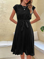 Sommerkleid mit kurzen Ärmeln – Amara