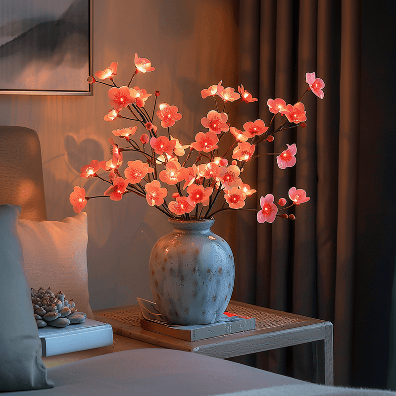 Atmospheric LED Branch for a Magical Touch - GlowBranch
