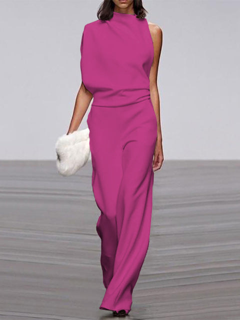 Trendy Sleeveless Jumpsuit – Mira