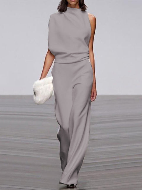 Trendy Sleeveless Jumpsuit – Mira