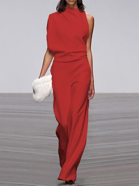 Trendy Sleeveless Jumpsuit – Mira