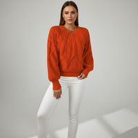 Kabelstrickpullover - Karin