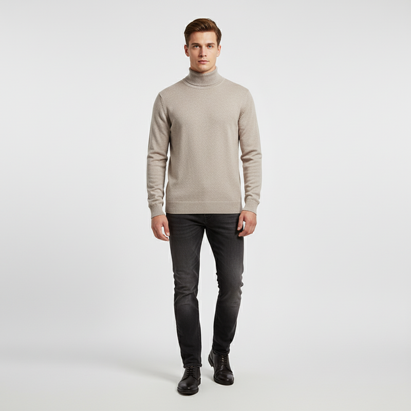 Klassische Rollkragenpullover - Leon