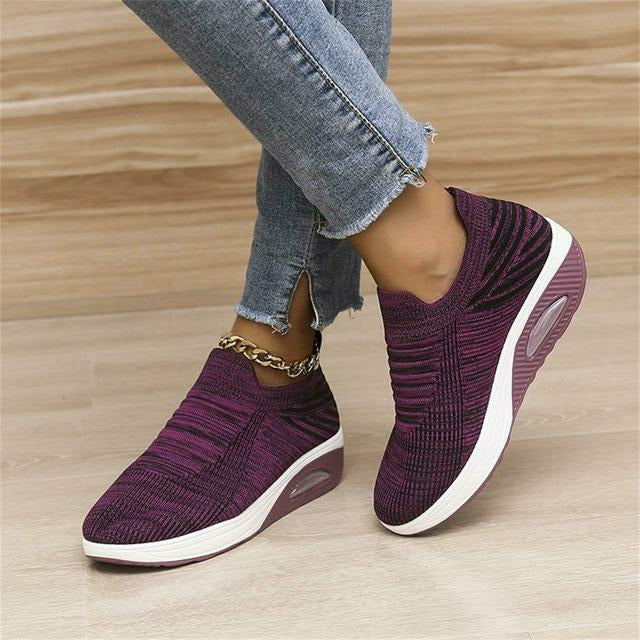 Ergonomic Mesh Sneakers with Air Cushioning for Women – Alina